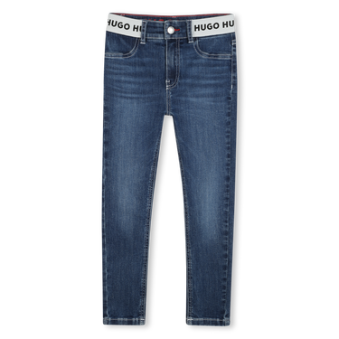 HUGO Jeggin o jeans para niña y adolescente logo en cintura